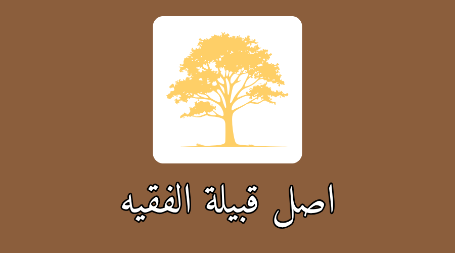 اصل قبيلة الفقيه